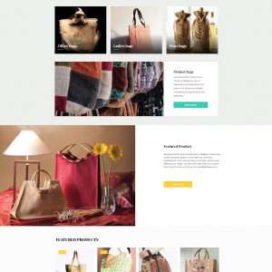 bags website template