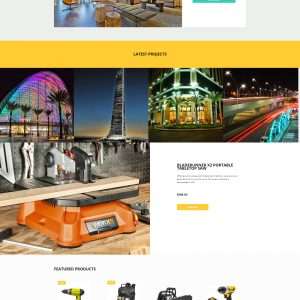 Constructions website template