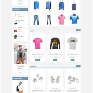 Fashion store Website Templates