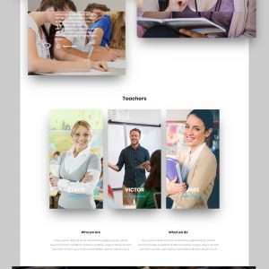 education website template