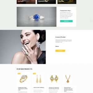 jewelry website template