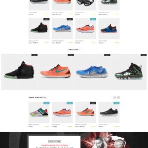 Shoes Magento web template