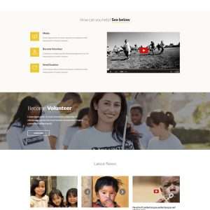 NGO website template