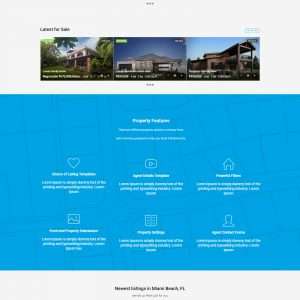 Real estate Website Templates