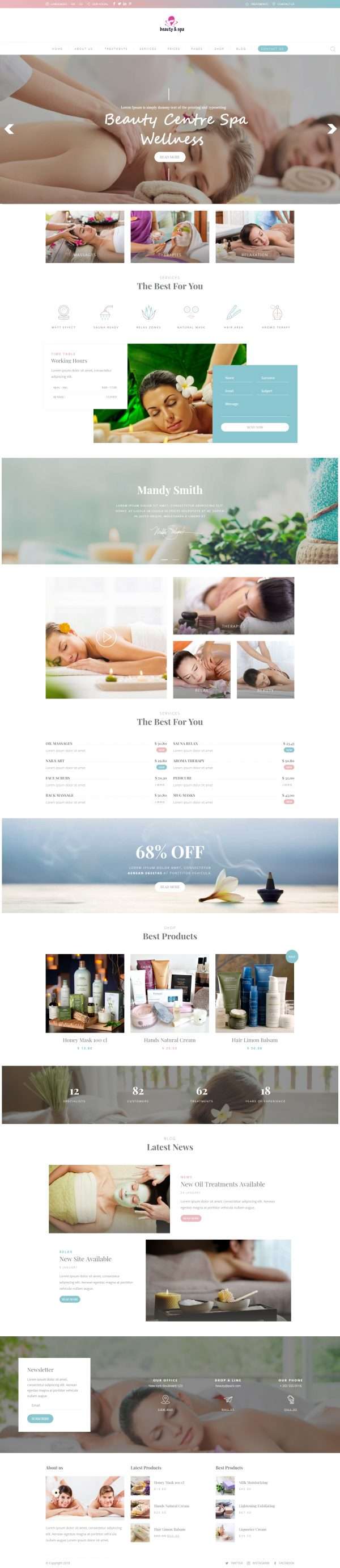 spa web template